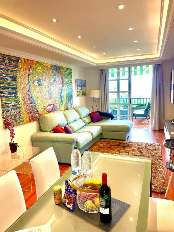 Vista Mar Azul Elegante Y Acogedor Apartman Santa Úrsula Kültér fotó